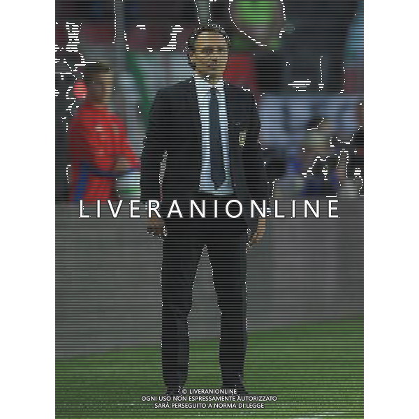 Qualificazioni ai Campionati Mondiali di Calcio Brasile FIFA 2014 Gruppo B Praga - 07.06.2013 Repubblica Ceca-Italia Nella Foto:Prandelli Cesare /Ph.Vitez-Ag. Aldo Liverani