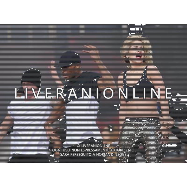  Rita Ora performing live at \'The Sound Of Change\'. Held at Twickenham Rugby Stadium, on Saturday 01, June 2013. 