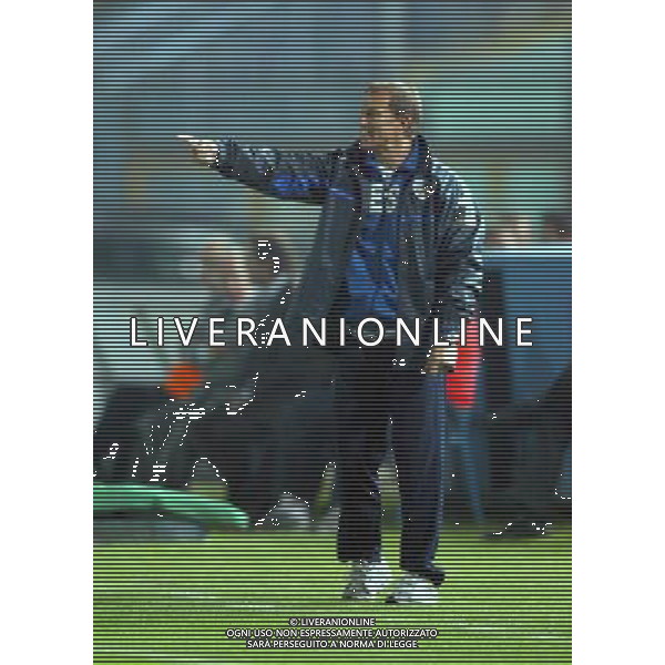 Brescia 29 / 09 / 2004 Coppa Italia girone di ritorno Brescia - Fiorentina Nella foto: De Biasi Gianni allenatore Brescia Filippo Venezia / Agenzia Aldo Liverani