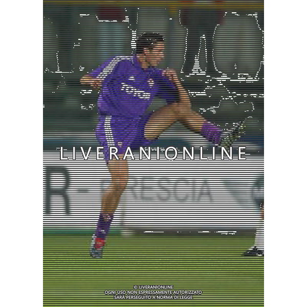 Brescia 29 / 09 / 2004 Coppa Italia girone di ritorno Brescia - Fiorentina Nella foto: Giorgio Chiellini Filippo Venezia / Agenzia Aldo Liverani