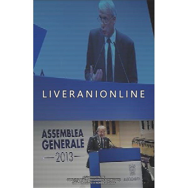 MILANO 10/6/2013 ASSOLOMBARDA ASSEMBLEA ANNUALE 2013 VIA MECENATE, 90 NELLA FOTO GIULIANO PISAPIA FOTO ROMANO/AG ALDO LIVERANI S.A.S.