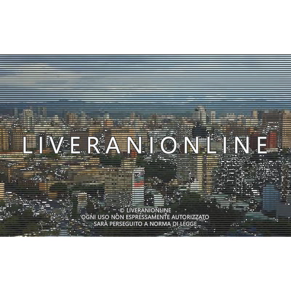 (130610) -- TAIPEI, June 10, 2013 () -- Photo taken on June 6, 2013 shows an overlook of Taipei, southeast China\'s Taiwan. (/Tao Ming) (zwx) ©photoshot/AGENZIA ALDO LIVERANI SAS - ITALY ONLY - Veduta aerea panoramica della citta\' di Taipei, della Cina sud-orientale di Taiwan.