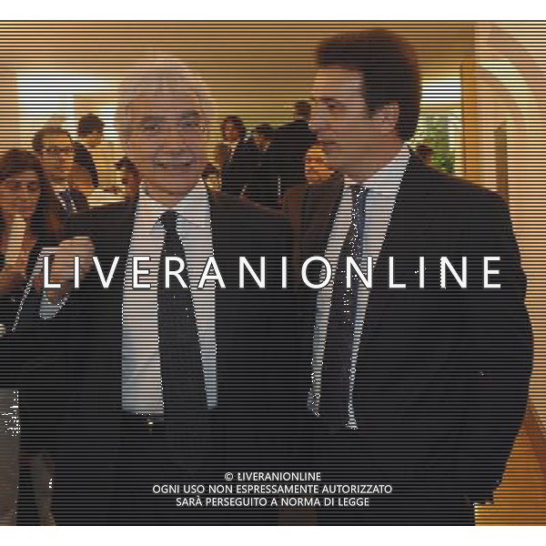 MILANO 11/6/2013 ASSOLOMBARDA, VIA PANTANO, 9 RAPPORTO DELLA BANCA D\' ITALIA: \'L\' ECONOMIA DELLA LOMBARDIA\' NELLA FOTO SALVATORE ROSSI E GIUSEPPE SOPRANZETTI FOTO ROMANO/AG ALDO LIVERANI S.A.S.
