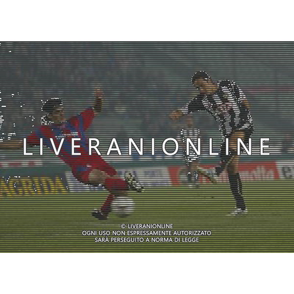 UDINESE-PANIONIOS COPPA UEFA 30/09/04 NELLA FOTO OCCASIONE DI DAVID DI MICHELE FOTO FILIPPO VENEZIA/AGENZIA ALDO LIVERANI