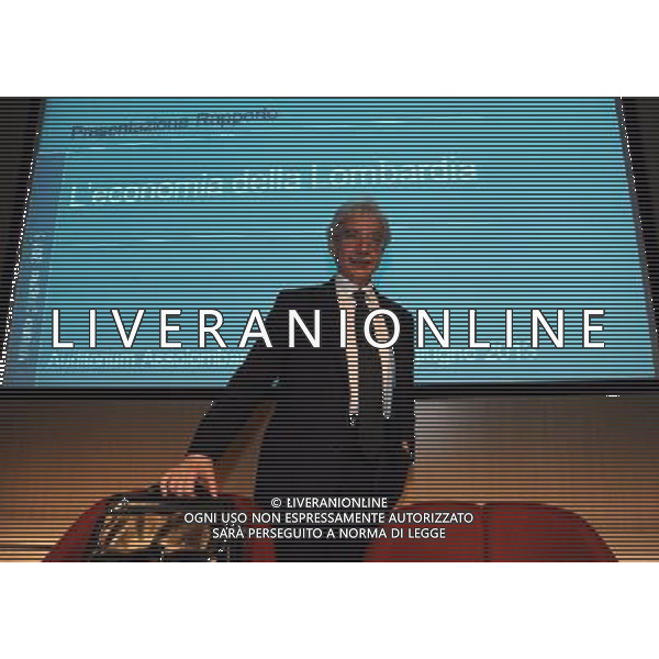 MILANO 11/6/2013 ASSOLOMBARDA, VIA PANTANO, 9 RAPPORTO DELLA BANCA D\' ITALIA: \'L\' ECONOMIA DELLA LOMBARDIA\' NELLA FOTO SALVATORE ROSSI DIRETTORE GENERALE DELLA BANCA D\' ITALIA FOTO ROMANO/AG ALDO LIVERANI S.A.S.