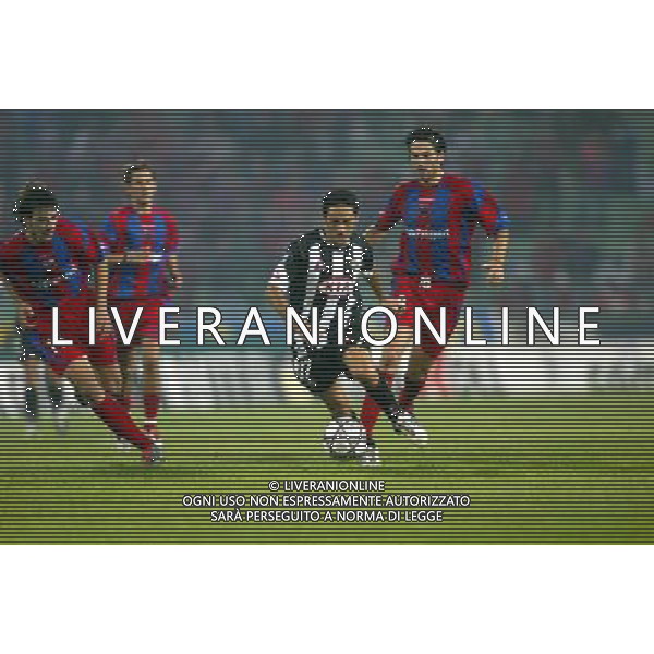 UDINESE-PANIONIOS COPPA UEFA 30/09/04 NELLA FOTO DAVID DI MICHELE FOTO FILIPPO VENEZIA/AGENZIA ALDO LIVERANI
