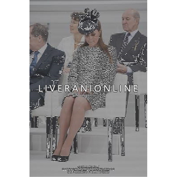 HRH The Duchess of Cambridge attends the naming ceremony of The Royal Princess cruise-ship as a guest of honour on June 13, 2013 in Southampton, England. ©photoshot/AGENZIA ALDO LIVERANI SAS - ITALY ONLY - REALI INGLESI: Sua Altezza Reale Kate Middleton Duchessa di Cambridge partecipa alla cerimonia di intitolazione del varo della nave da crociera Royal Princess come ospite d\'onore in Southampton, Inghilterra 13 giugno 2013