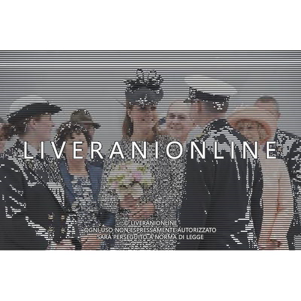 HRH The Duchess of Cambridge attends the naming ceremony of The Royal Princess cruise-ship as a guest of honour on June 13, 2013 in Southampton, England. ©photoshot/AGENZIA ALDO LIVERANI SAS - ITALY ONLY - REALI INGLESI: Sua Altezza Reale Kate Middleton Duchessa di Cambridge partecipa alla cerimonia di intitolazione del varo della nave da crociera Royal Princess come ospite d\'onore in Southampton, Inghilterra 13 giugno 2013