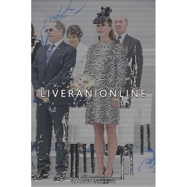 HRH The Duchess of Cambridge attends the naming ceremony of The Royal Princess cruise-ship as a guest of honour on June 13, 2013 in Southampton, England. ©photoshot/AGENZIA ALDO LIVERANI SAS - ITALY ONLY - REALI INGLESI: Sua Altezza Reale Kate Middleton Duchessa di Cambridge partecipa alla cerimonia di intitolazione del varo della nave da crociera Royal Princess come ospite d\'onore in Southampton, Inghilterra 13 giugno 2013