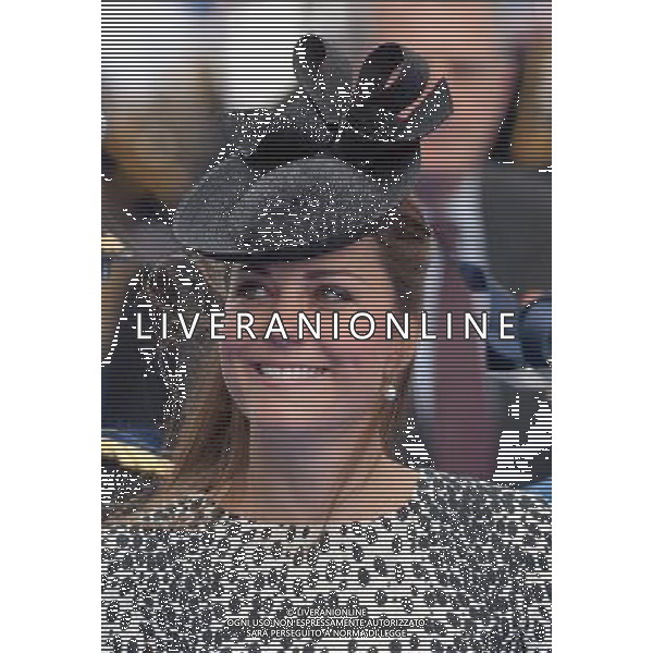 Her Royal Highness The Duchess of Cambridge, as the ship\'s Godmother, names the ship, Royal Princess. The ceremony, which will involve a blessing, the celebratory tradition of smashing a bottle over the hull of the ship and a performance by the Royal Marines Band and the pipers of the Irish Guards. The Duchess of Cambridge will also embark the ship for a brief tour. The ship\'s inaugural celebrations will conclude with her maiden voyage on 16th June. Following this, the ship will sail Mediterranean cruises throughout the summer and Eastern Caribbean cruises in autumn. Southampton, UK, 13-6-2-13 AG ALDO LIVERANI SAS ONLY ITALY