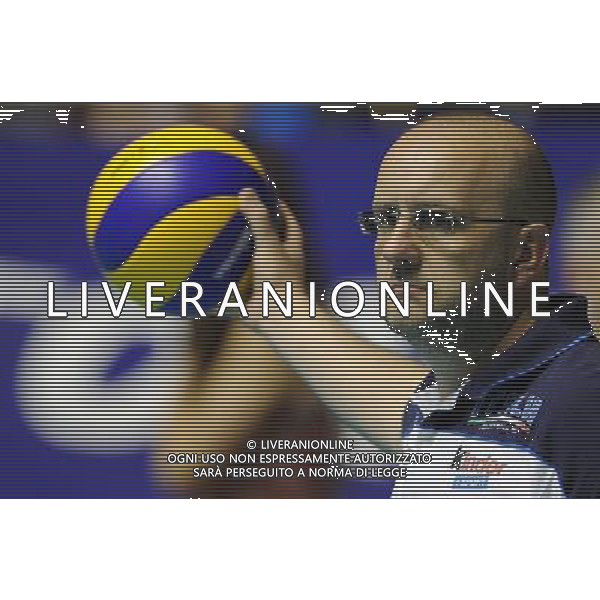 World League 2013 Intercontinental Round Pool B Torino - 14.06.2013 Italia-Cuba Nella Foto:Berruto Mauro /Ph.Vitez-Ag. Aldo Liverani