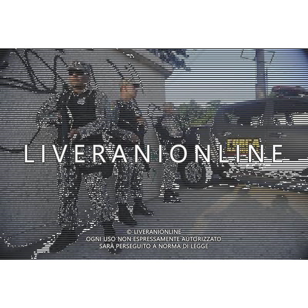 (130615) -- BAHIA, June 15, 2013 () -- Members of the National Force participate in a security operation in the framework of the FIFA Confederations Cup Brazil 2013, at the entrance of the favela New Holland, north of Rio de Janeiro, Brazil, on June 14, 2013. The FIFA Confederations Cup Brazil 2013 will be held from June 15 to June 30. (/Agencia Estado) (itm) (sp) ***BRAZIL OUT*** ©photoshot/AGENZIA ALDO LIVERANI SAS - ITALY ONLY - Manifestazioni e preparativi per l\'apertura della Confederations Cup di calcio Brasile 2013 in Brasile 14 giugno 2013. La FIFA Confederations Cup si terra\' dal 15 al 30 giugno 