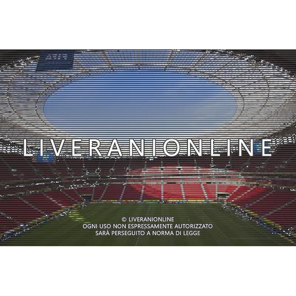 (130615) -- BRASILIA, June 15, 2013 () -- Brazil\'s players participate in a training session at Brasilia\'s National Stadium Mane Garrincha, in Brasilia, capital of Brazil, on June 14, 2013. The FIFA Confederations Cup Brazil 2013 will be held from June 15 to June 30. (/David de la Paz) (itm) (sp) ©photoshot/AGENZIA ALDO LIVERANI SAS - ITALY ONLY - Manifestazioni e preparativi per l\'apertura della Confederations Cup di calcio Brasile 2013 in Brasile 14 giugno 2013. La FIFA Confederations Cup si terra\' dal 15 al 30 giugno 