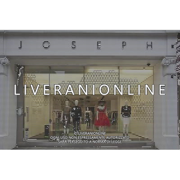 Fashionable Shops, Knightsbridge, London, England AG ALDO LIVERANI SAS ONLY ITALY