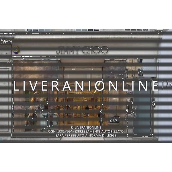 Fashionable Shops, Knightsbridge, London, England AG ALDO LIVERANI SAS ONLY ITALY