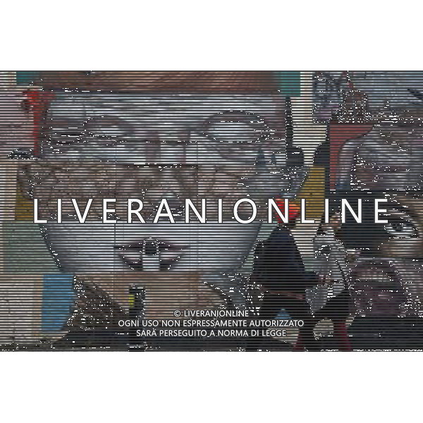 Street Art, Brick Lane, London, England AG ALDO LIVERANI SAS ONLY ITALY