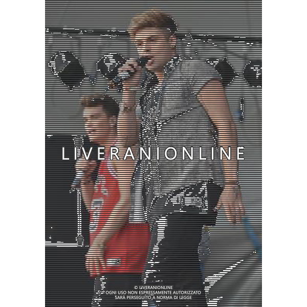  Union J, JJ Hamblett, Jaymi Hensley, Josh Cuthbert and George Shelley perform Saturday at Chester Rocks, Chester Racecourse Date15/06/2013 ©Photoshot/AGENZIA ALDO LIVERANI SAS-ITALY ONLY - EDITORIAL USE ONLY