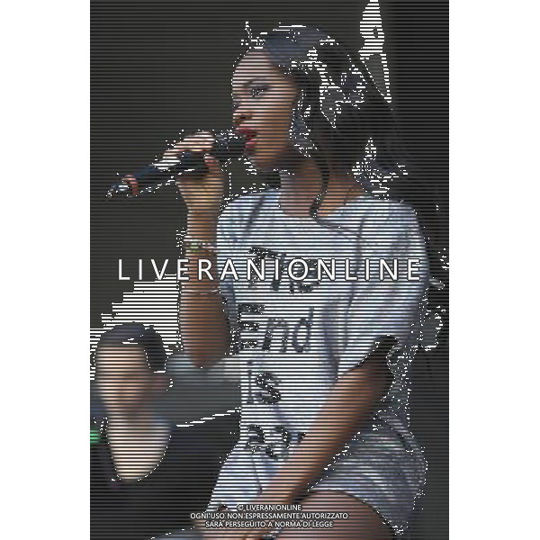Singer AME (A*M*E / Aminata Kabba) performs live on the first day of Chester Rocks Festival 2013, 15th June 2013. ©Photoshot/AGENZIA ALDO LIVERANI SAS-ITALY ONLY - EDITORIAL USE ONLY