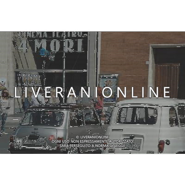Livorno Nancy Brilli sul set del film Sapore di te /AGENZIA ALDO LIVERANI SAS