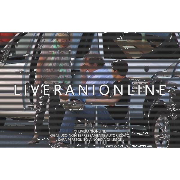 Livorno Maurizio Mattioli sul set del film Sapore di te /AGENZIA ALDO LIVERANI SAS