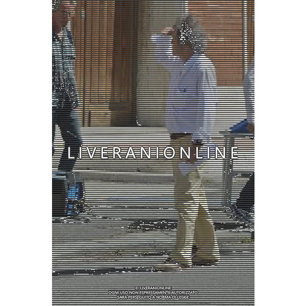 Livorno Carlo Vanzina sul set del suo nuovo film Sapore di te /AGENZIA ALDO LIVERANI SAS