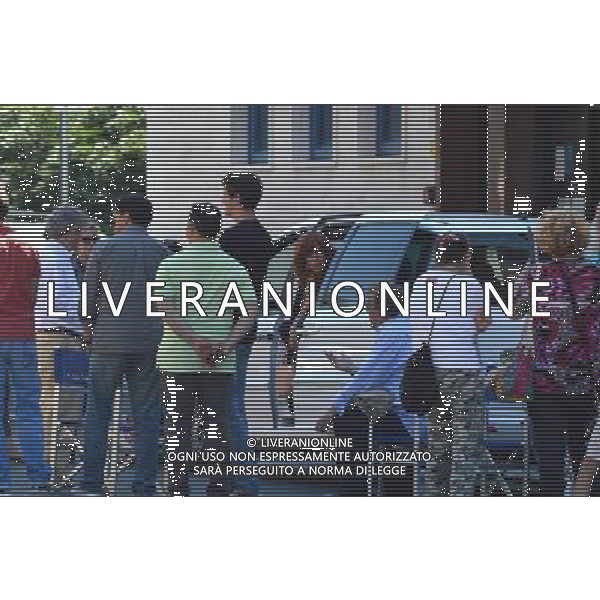 Livorno Nancy Brilli sul set del film Sapore di te /AGENZIA ALDO LIVERANI SAS