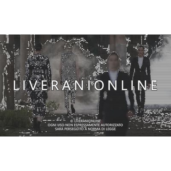 (130617) -- LONDON, June 17, 2013 () -- Models display creations during SS14 Alexander McQueen Menswear show at the Coal Drops, King\'s Cross in London, Britain on June 17, 2013. (/Wang Lili) ©Photoshot/AGENZIA ALDO LIVERANI SAS-ITALY ONLY - EDITORIAL USE ONLY