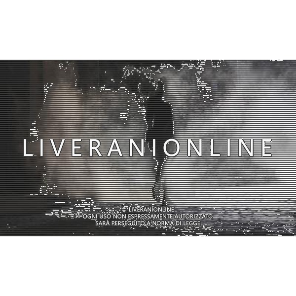 (130617) -- LONDON, June 17, 2013 () -- A model displays a creation during SS14 Alexander McQueen Menswear show at the Coal Drops, King\'s Cross in London, Britain on June 17, 2013. (/Wang Lili) ©Photoshot/AGENZIA ALDO LIVERANI SAS-ITALY ONLY - EDITORIAL USE ONLY