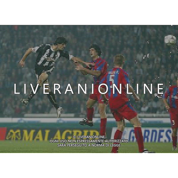 udine 30/09/2004 coppa uefa udinese- panionios nella foto iaquinta vincenzo ag. aldo liverani-venezia