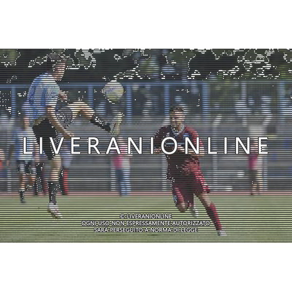 Terracina (LT) - 16/06/2013 - Stadio comunale \' Mario Colavolpe \' - Finale Play Off nazionale d\'Eccellenza - Terracina vs Correggese - nella foto: beccarini anticipato da Bernisi Â© Fabrizio Corradetti - Ag. Aldo Liverani sas