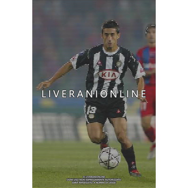 udine 30/09/2004 coppa uefa udinese- panionios nella foto pinzi giampiero ag. aldo liverani-venezia