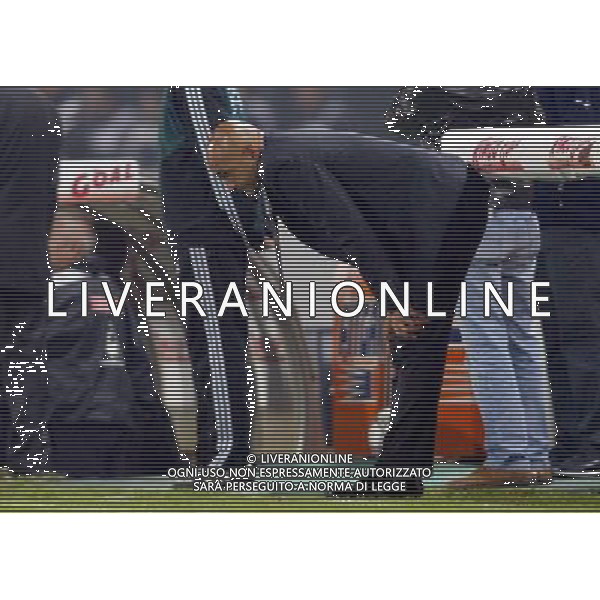 udine 30/09/2004 coppa uefa udinese- panionios nella foto luciano spalletti all. udinese ag. aldo liverani-venezia