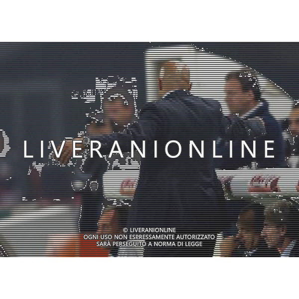 udine 30/09/2004 coppa uefa udinese- panionios nella foto luciano spalletti all. udinese ag. aldo liverani-venezia