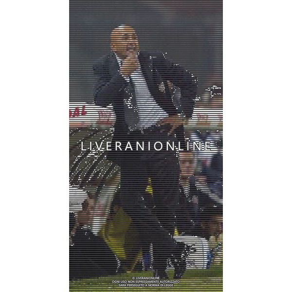 udine 30/09/2004 coppa uefa udinese- panionios nella foto luciano spalletti all. udinese ag. aldo liverani-venezia