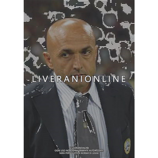 udine 30/09/2004 coppa uefa udinese- panionios nella foto luciano spalletti all. udinese ag. aldo liverani-venezia