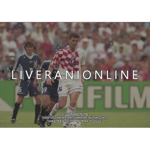 ARGENTINA CROAZIA MONDIALI DI CALCIO 1998 FRANCIA NELLA FOTO AG ALDO LIVERANI S A S 26/06/1998