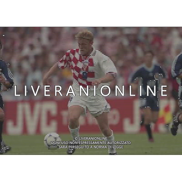 ARGENTINA CROAZIA MONDIALI DI CALCIO 1998 FRANCIA NELLA FOTO PROSINECKI ROBERT AG ALDO LIVERANI S A S 26/06/1998