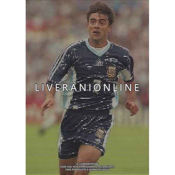 ARGENTINA CROAZIA MONDIALI DI CALCIO 1998 FRANCIA NELLA FOTO CLAUDIO LOPEZ AG ALDO LIVERANI S A S 26/06/1998