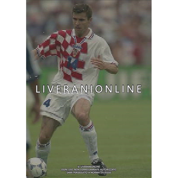 ARGENTINA CROAZIA MONDIALI DI CALCIO 1998 FRANCIA NELLA FOTO ZVONIMIR BOBAN AG ALDO LIVERANI S A S 26/06/1998