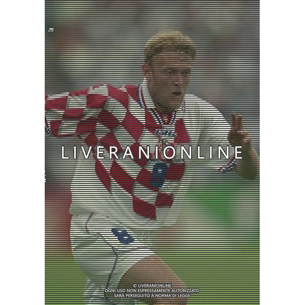 ARGENTINA CROAZIA MONDIALI DI CALCIO 1998 FRANCIA NELLA FOTO PROSINECKI ROBERT AG ALDO LIVERANI S A S 26/06/1998