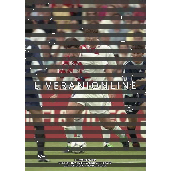 ARGENTINA CROAZIA MONDIALI DI CALCIO 1998 FRANCIA NELLA FOTO DAVOR SUKER AG ALDO LIVERANI S A S 26/06/1998