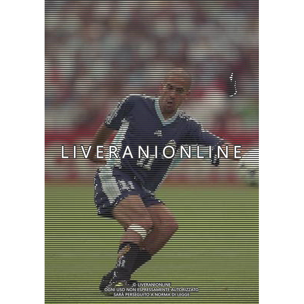 ARGENTINA CROAZIA MONDIALI DI CALCIO 1998 FRANCIA NELLA FOTO SEBASTIAN VERON AG ALDO LIVERANI S A S 26/06/1998