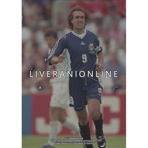 ARGENTINA CROAZIA MONDIALI DI CALCIO 1998 FRANCIA NELLA FOTO GABRIEL BATISTUTA AG ALDO LIVERANI S A S 26/06/1998