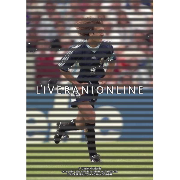 ARGENTINA CROAZIA MONDIALI DI CALCIO 1998 FRANCIA NELLA FOTO GABRIEL BATISTUTA AG ALDO LIVERANI S A S 26/06/1998