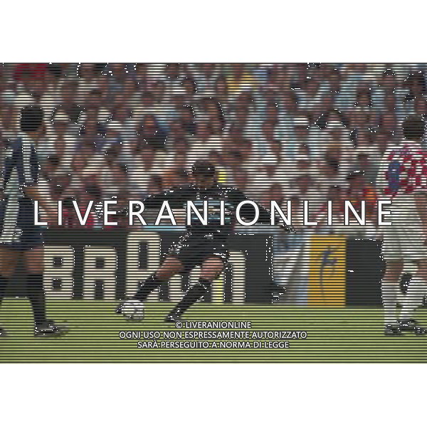 ARGENTINA CROAZIA MONDIALI DI CALCIO 1998 FRANCIA NELLA FOTO AG ALDO LIVERANI S A S 26/06/1998