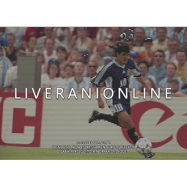 ARGENTINA CROAZIA MONDIALI DI CALCIO 1998 FRANCIA NELLA FOTO ARIEL ORTEGA AG ALDO LIVERANI S A S 26/06/1998