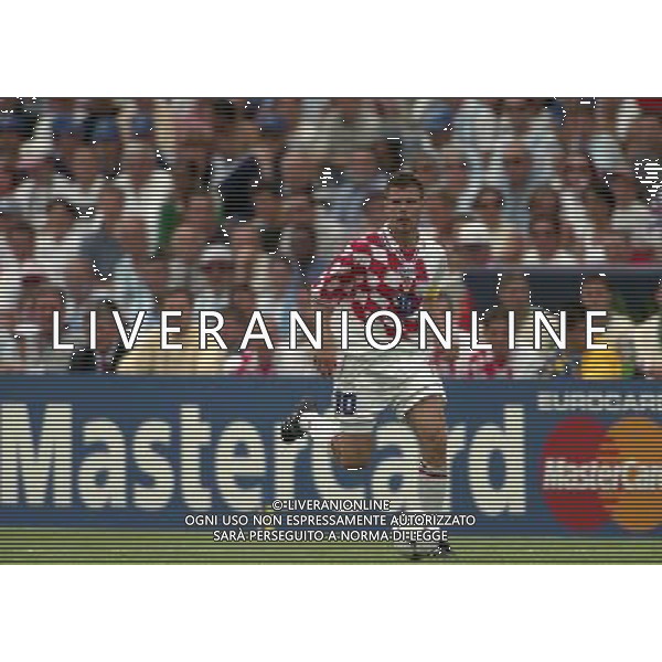 ARGENTINA CROAZIA MONDIALI DI CALCIO 1998 FRANCIA NELLA FOTO ZVONIMIR BOBAN AG ALDO LIVERANI S A S 26/06/1998