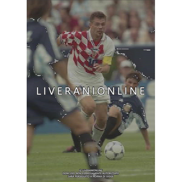 ARGENTINA CROAZIA MONDIALI DI CALCIO 1998 FRANCIA NELLA FOTO ZVONIMIR BOBAN AG ALDO LIVERANI S A S 26/06/1998