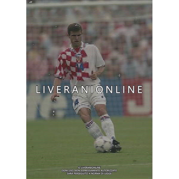 ARGENTINA CROAZIA MONDIALI DI CALCIO 1998 FRANCIA NELLA FOTO SOLDO ZVONIMIR AG ALDO LIVERANI S A S 26/06/1998