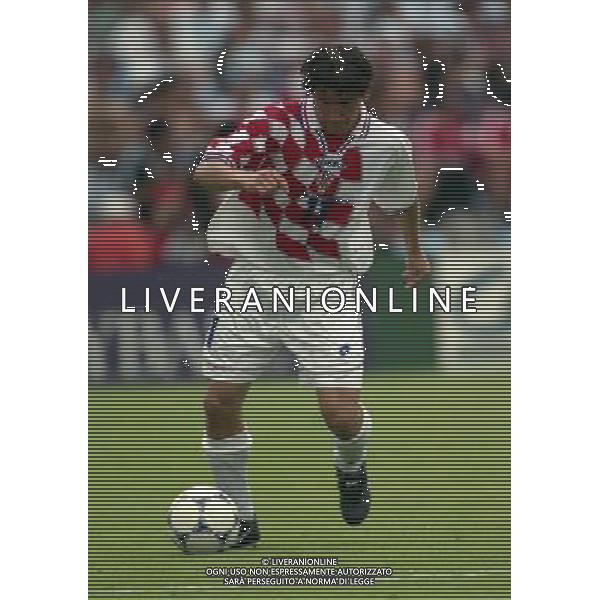 ARGENTINA CROAZIA MONDIALI DI CALCIO 1998 FRANCIA NELLA FOTO MARIC SILVIO AG ALDO LIVERANI S A S 26/06/1998